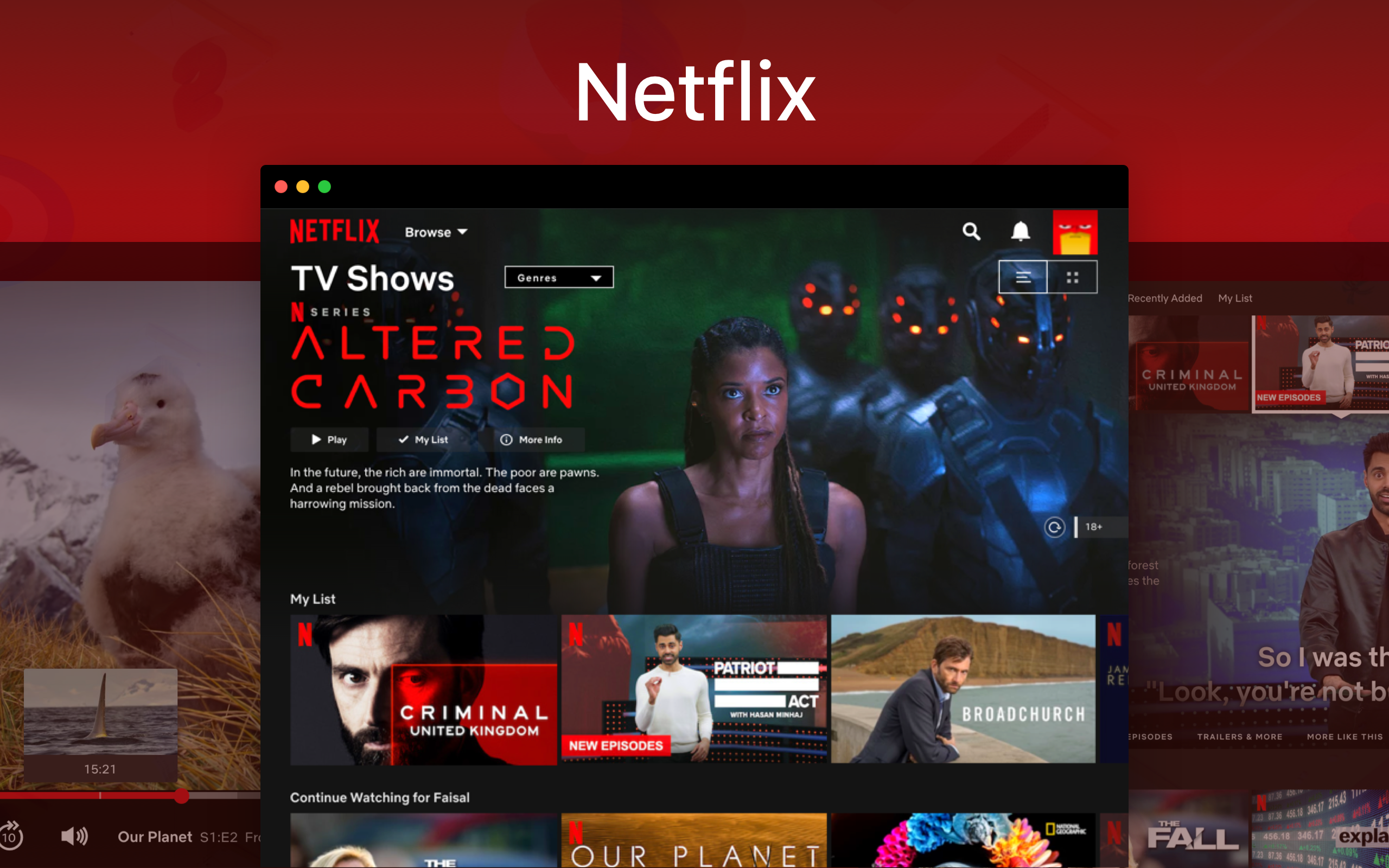 is netflix downloable for mac